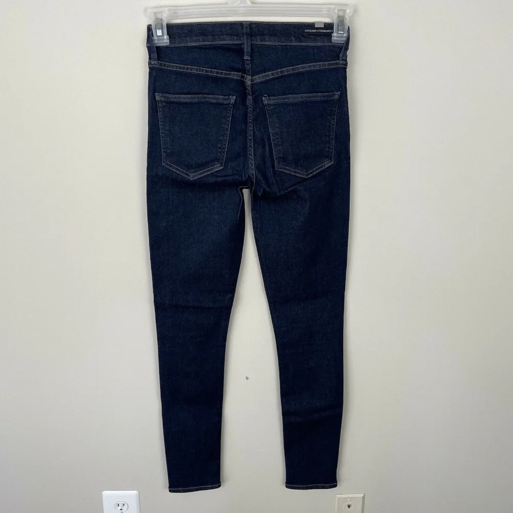Citizens Of Humanity Rocket High Rise Skinny Jeans Size 25 Dark Wash Stretch